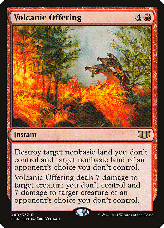 Volcanic Offering [Commander 2014] | Good Games Morley