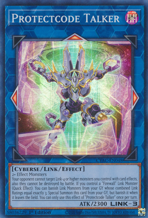 Protectcode Talker [CYAC-EN048] Super Rare | Good Games Morley