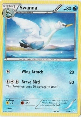 Swanna (27/30) [XY: Trainer Kit 3 - Suicune] | Good Games Morley