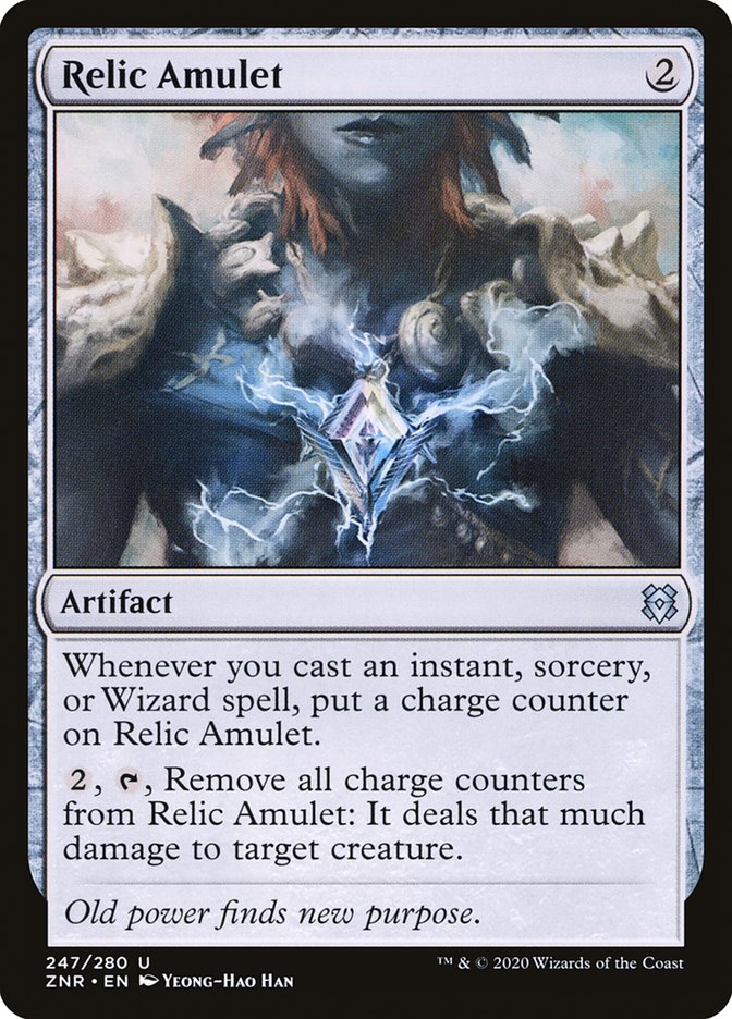 Relic Amulet [Zendikar Rising] | Good Games Morley