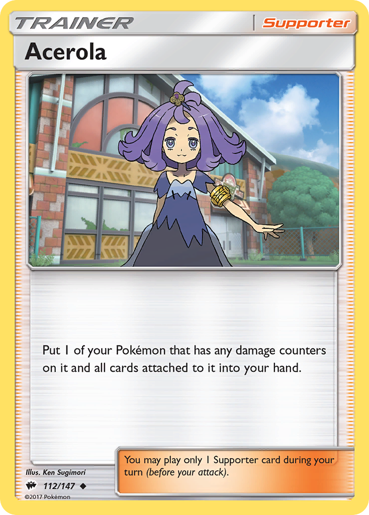 Acerola (112/147) [Sun & Moon: Burning Shadows] | Good Games Morley