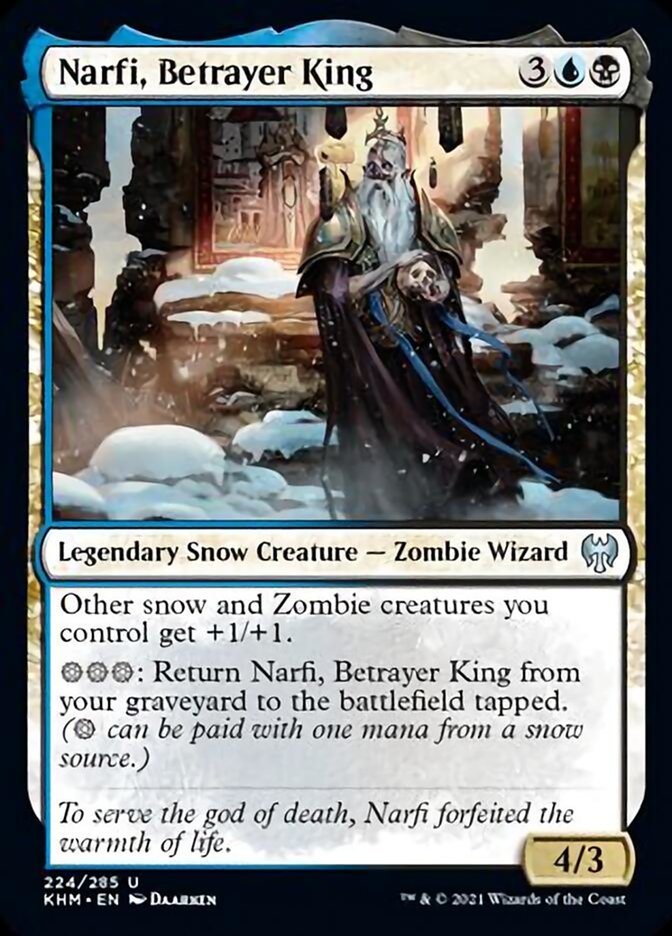 Narfi, Betrayer King [Kaldheim] | Good Games Morley