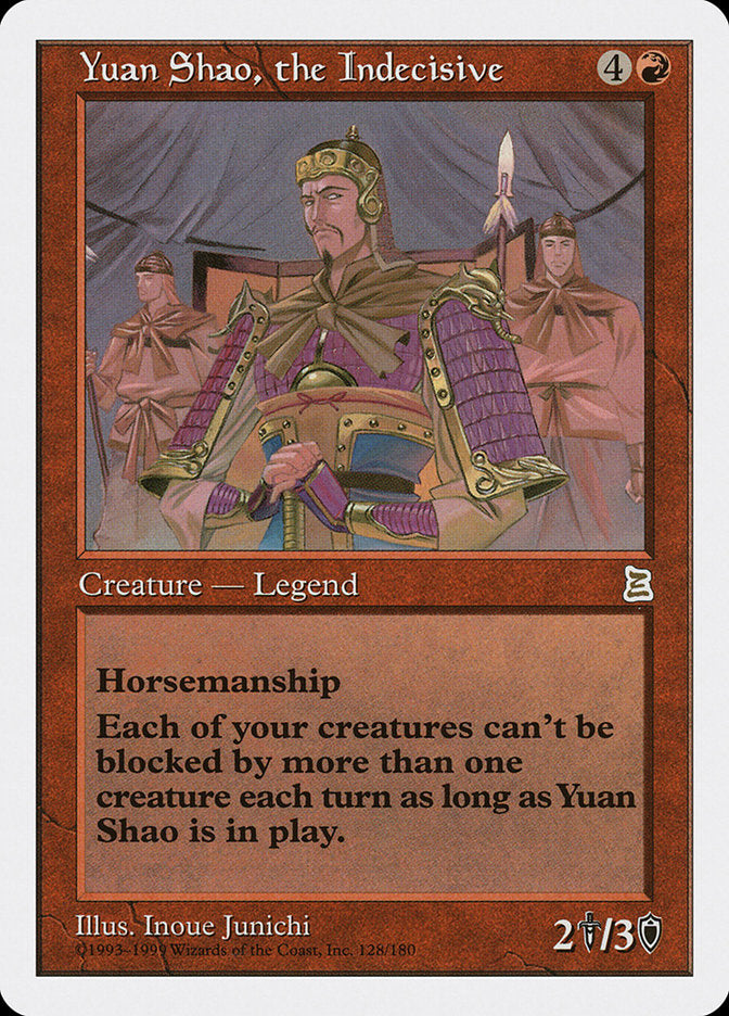 Yuan Shao, the Indecisive [Portal Three Kingdoms] | Good Games Morley