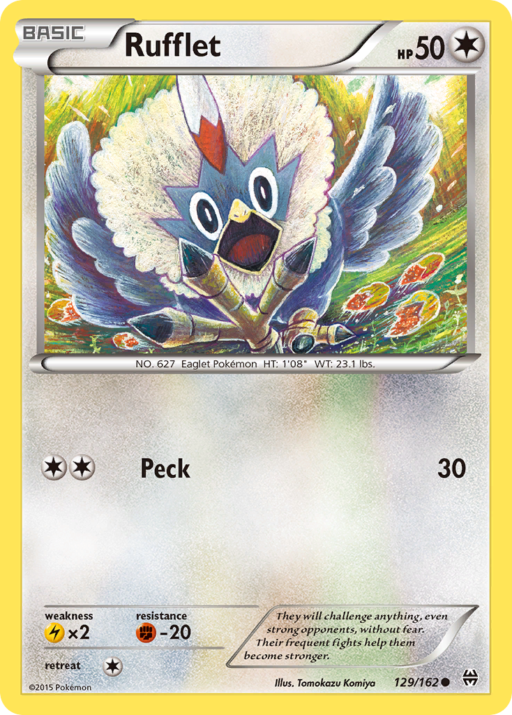 Rufflet (129/162) [XY: BREAKthrough] | Good Games Morley