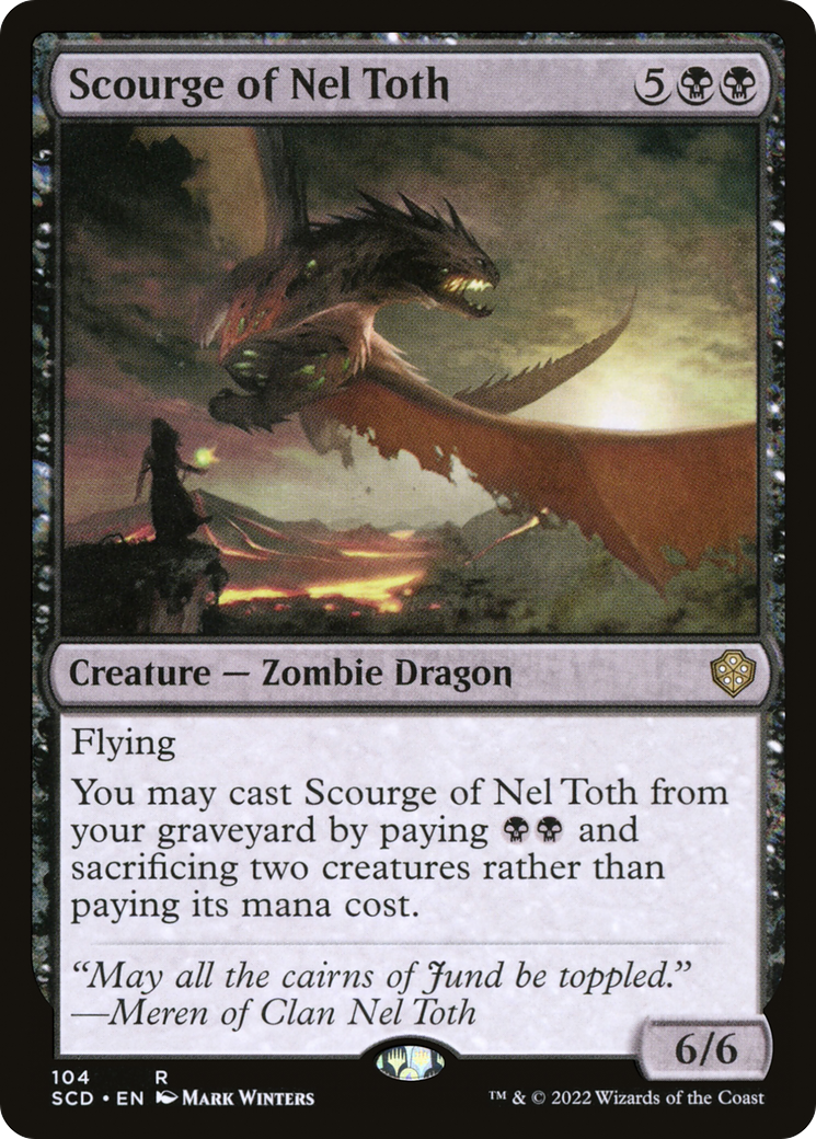 Scourge of Nel Toth [Starter Commander Decks] | Good Games Morley
