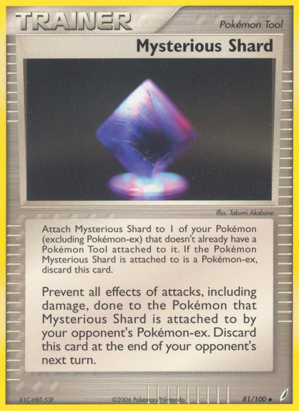 Mysterious Shard (81/100) [EX: Crystal Guardians] | Good Games Morley