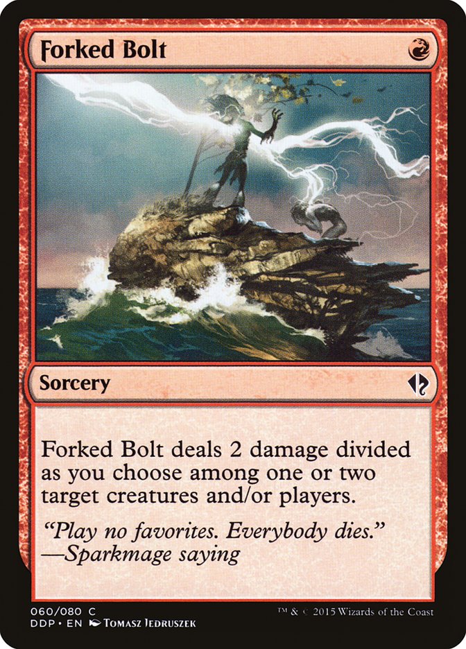 Forked Bolt [Duel Decks: Zendikar vs. Eldrazi] | Good Games Morley