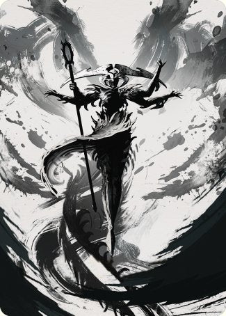 Atraxa, Grand Unifier 2 Art Card [Phyrexia: All Will Be One Art Series] | Good Games Morley