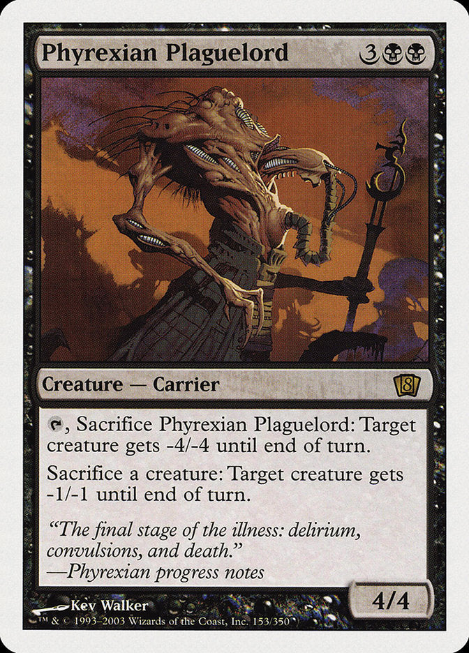 Phyrexian Plaguelord [Eighth Edition] | Good Games Morley