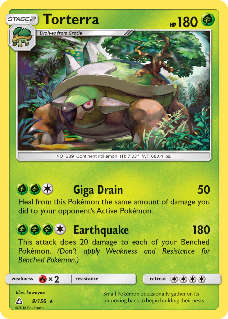 Torterra (9/156) [Sun & Moon: Ultra Prism] | Good Games Morley