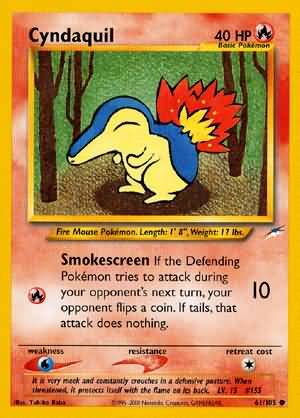 Cyndaquil (61/105) [Neo Destiny Unlimited] | Good Games Morley