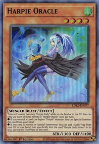 Harpie Oracle (Green) [LDS2-EN077] Ultra Rare | Good Games Morley