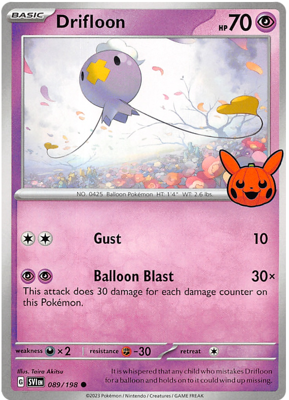 Drifloon (089/198) [Trick or Trade 2023] | Good Games Morley