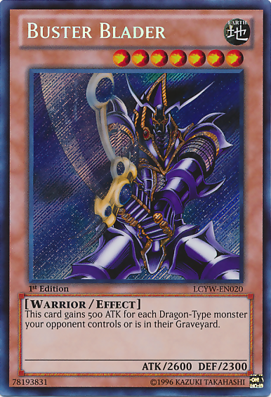 Buster Blader [LCYW-EN020] Secret Rare | Good Games Morley