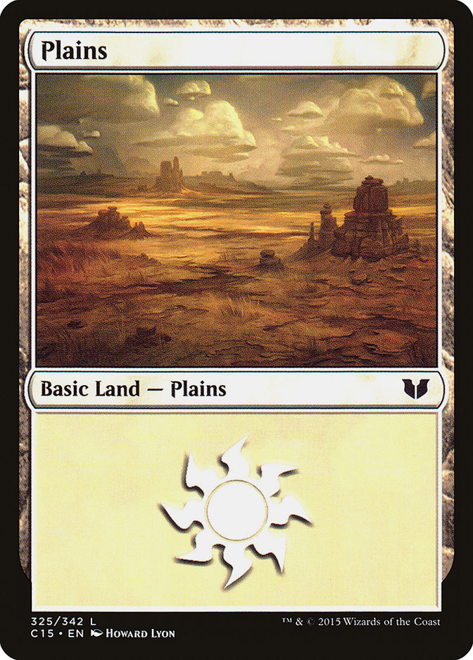 Plains (325) [Commander 2015] | Good Games Morley