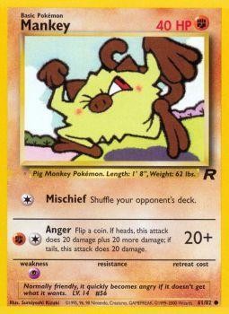 Mankey (61/82) [Team Rocket Unlimited] | Good Games Morley