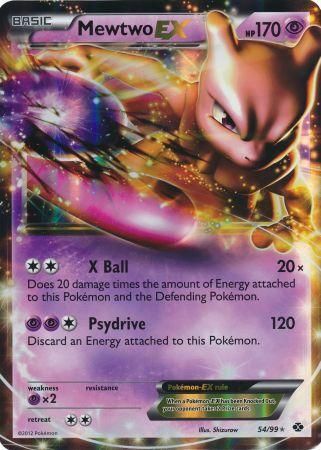 Mewtwo EX (54/99) (Jumbo Card) [Black & White: Next Destinies] | Good Games Morley