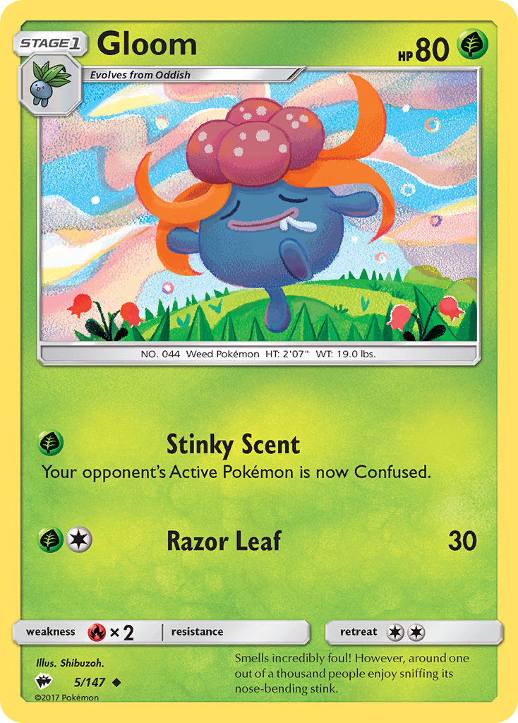 Gloom (5/147) [Sun & Moon: Burning Shadows] | Good Games Morley