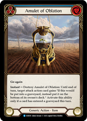 Amulet of Oblation [EVR181] (Everfest)  1st Edition Cold Foil | Good Games Morley