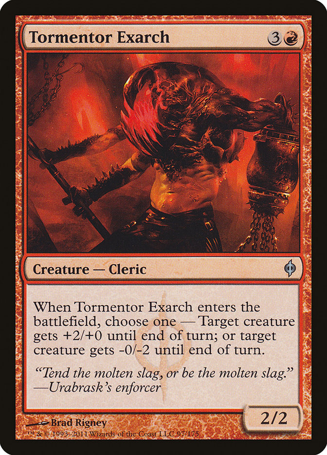 Tormentor Exarch [New Phyrexia] | Good Games Morley