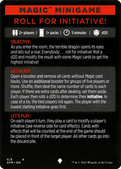 Roll for Initiative (Magic Minigame) [Dungeons & Dragons: Adventures in the Forgotten Realms Minigame] | Good Games Morley