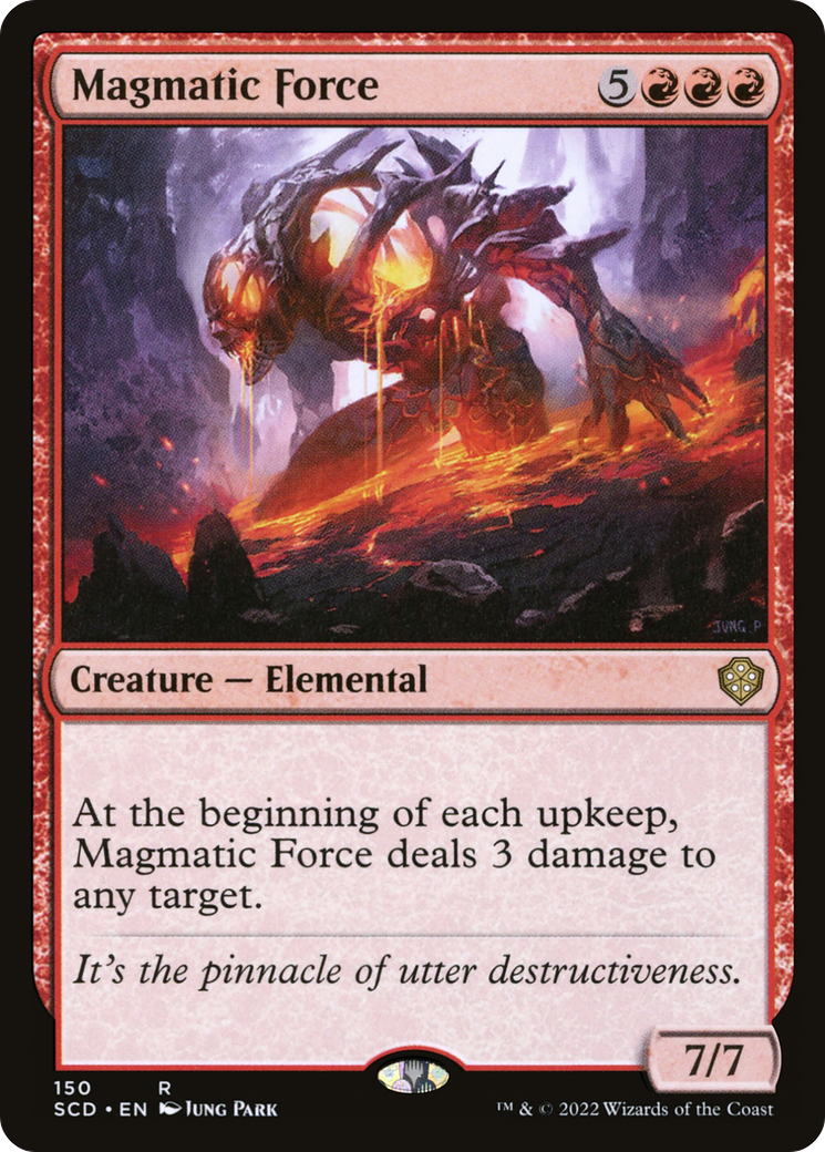 Magmatic Force [Starter Commander Decks] | Good Games Morley