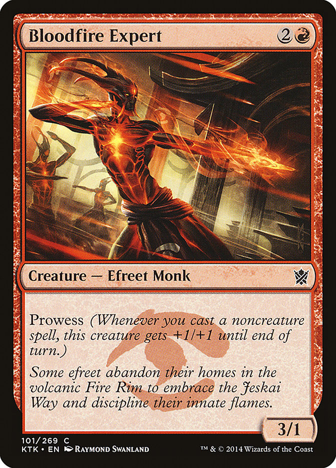 Bloodfire Expert [Khans of Tarkir] | Good Games Morley