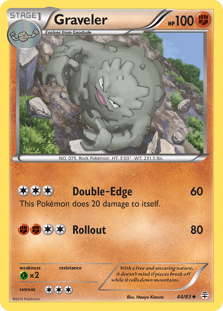 Graveler (44/83) [XY: Generations] | Good Games Morley