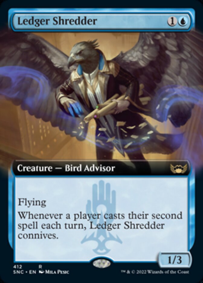 Ledger Shredder (Extended Art) [Streets of New Capenna] | Good Games Morley