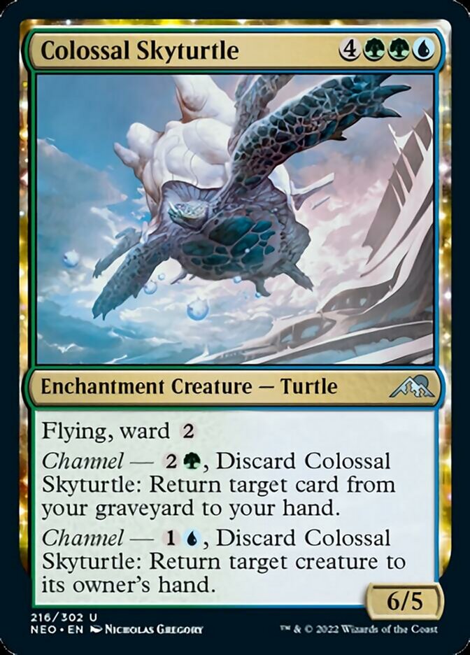 Colossal Skyturtle [Kamigawa: Neon Dynasty] | Good Games Morley