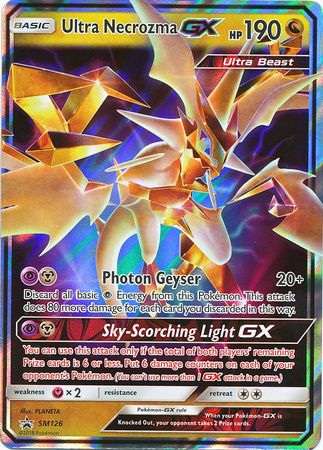 Ultra Necrozma GX (SM126) (Jumbo Card) [Sun & Moon: Black Star Promos] | Good Games Morley