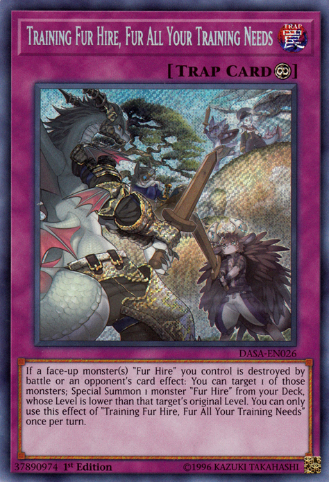 Training Fur Hire, Fur All Your Training Needs [DASA-EN026] Secret Rare | Good Games Morley