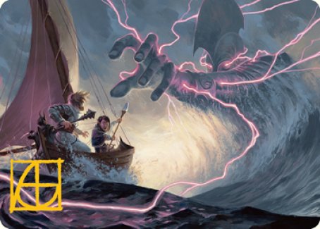 Hall of Storm Giants Art Card (Gold-Stamped Signature) [Dungeons & Dragons: Adventures in the Forgotten Realms Art Series] | Good Games Morley
