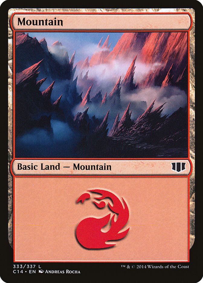 Mountain (333) [Commander 2014] | Good Games Morley