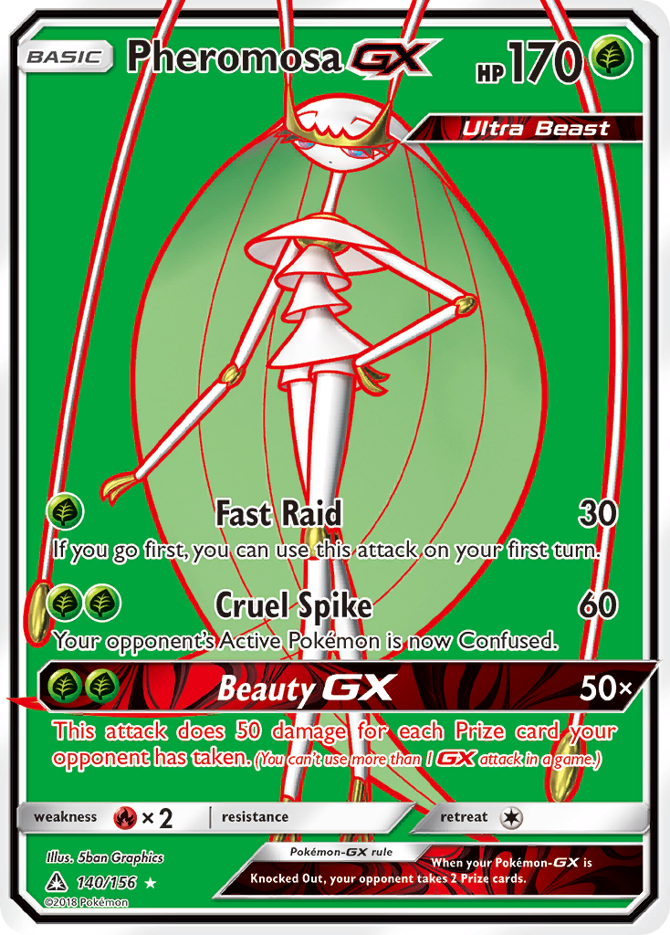 Pheromosa GX (140/156) [Sun & Moon: Ultra Prism] | Good Games Morley