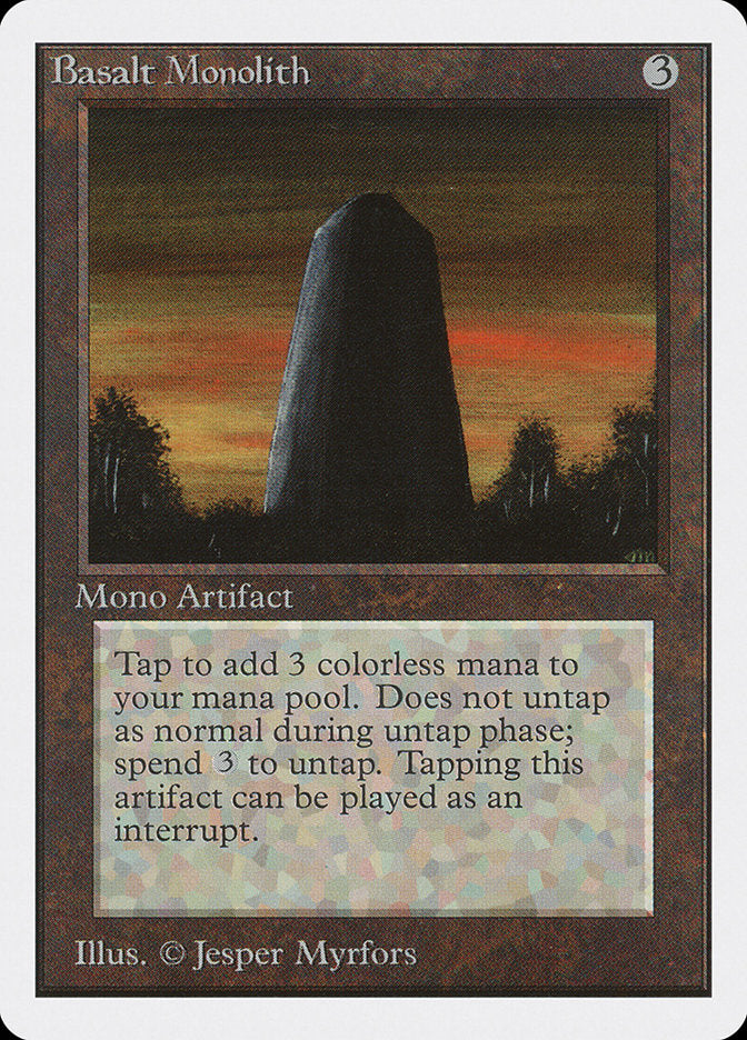 Basalt Monolith [Unlimited Edition] | Good Games Morley