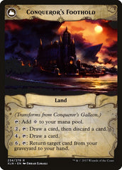 Conqueror's Galleon // Conqueror's Foothold [Ixalan] | Good Games Morley