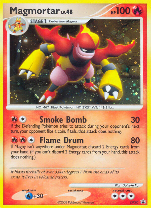Magmortar (DP20) [Diamond & Pearl: Black Star Promos] | Good Games Morley