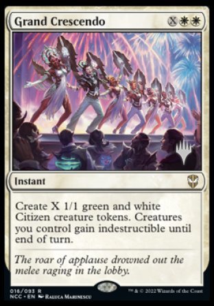 Grand Crescendo (Promo Pack) [Streets of New Capenna Commander Promos] | Good Games Morley