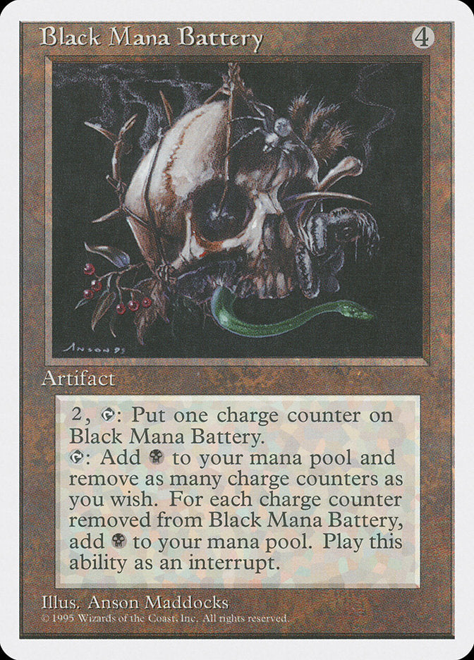 Black Mana Battery [Fourth Edition] | Good Games Morley