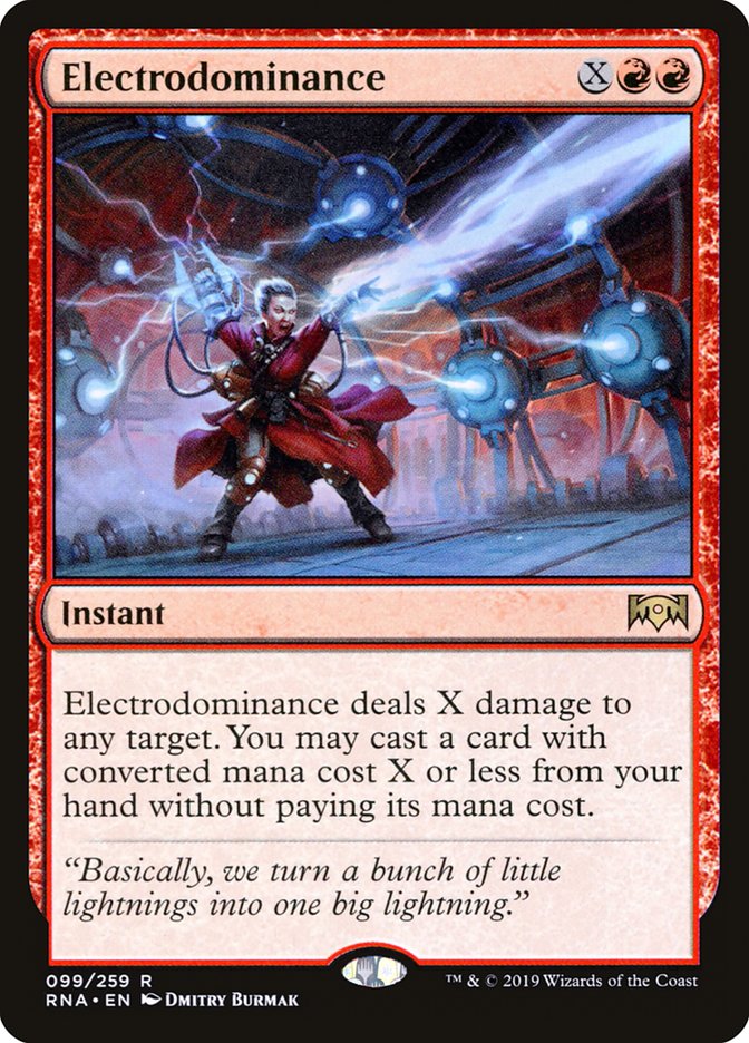 Electrodominance [Ravnica Allegiance] | Good Games Morley