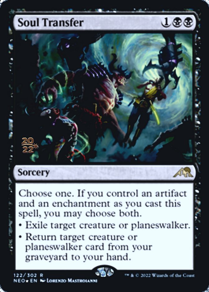 Soul Transfer [Kamigawa: Neon Dynasty Prerelease Promos] | Good Games Morley