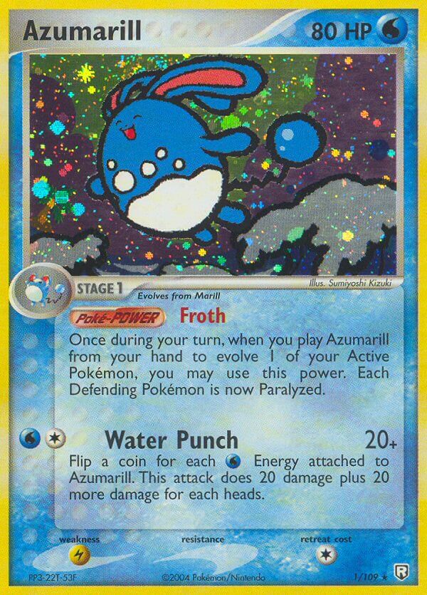 Azumarill (1/109) (Theme Deck Exclusive) [EX: Team Rocket Returns] | Good Games Morley