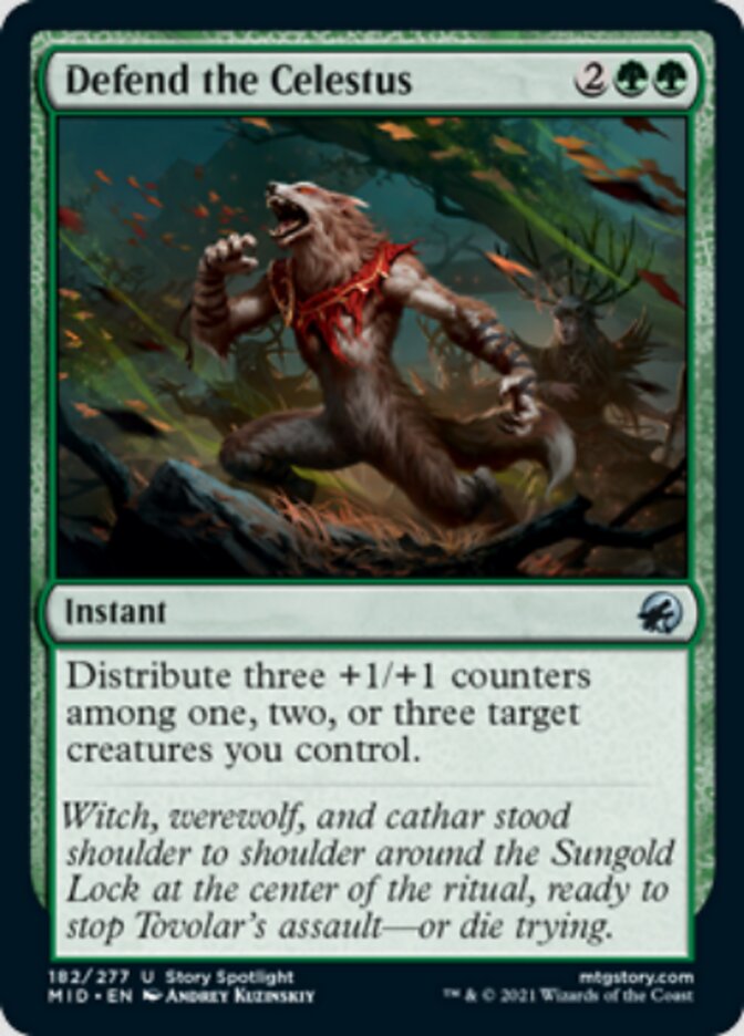 Defend the Celestus [Innistrad: Midnight Hunt] | Good Games Morley