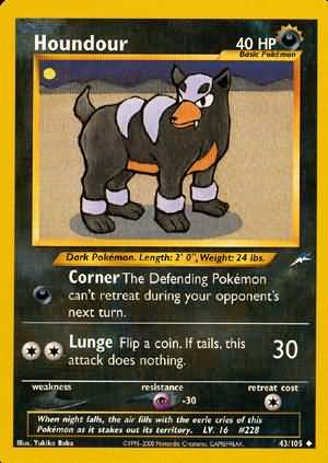 Houndour (43/105) [Neo Destiny Unlimited] | Good Games Morley