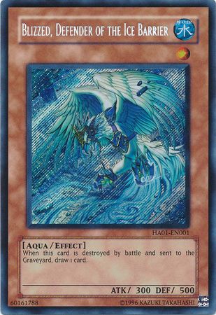 Blizzed, Defender of the Ice Barrier [HA01-EN001] Secret Rare | Good Games Morley