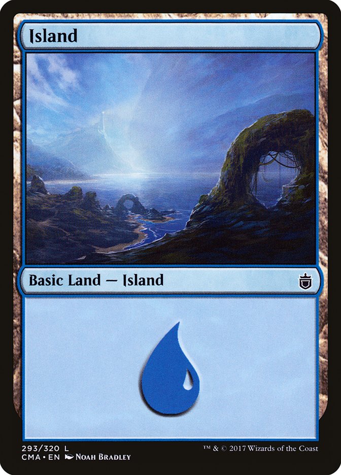 Island (293) [Commander Anthology] | Good Games Morley