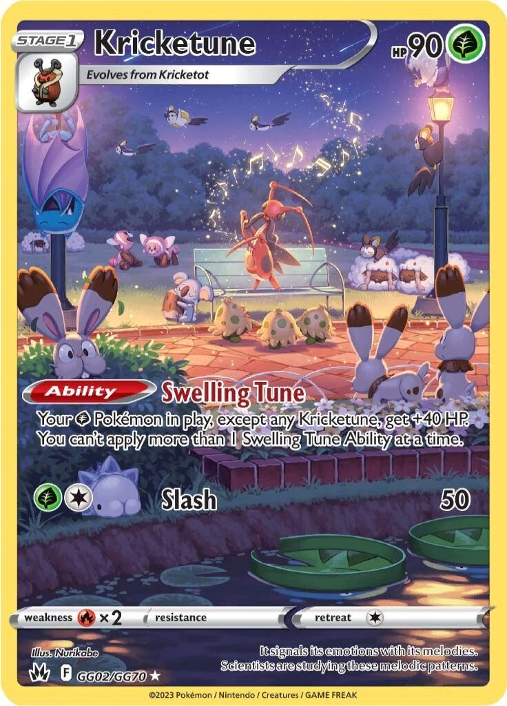 Kricketune (GG02/GG70) [Sword & Shield: Crown Zenith] | Good Games Morley