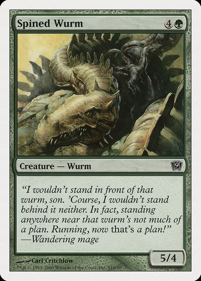 Spined Wurm [Ninth Edition] | Good Games Morley