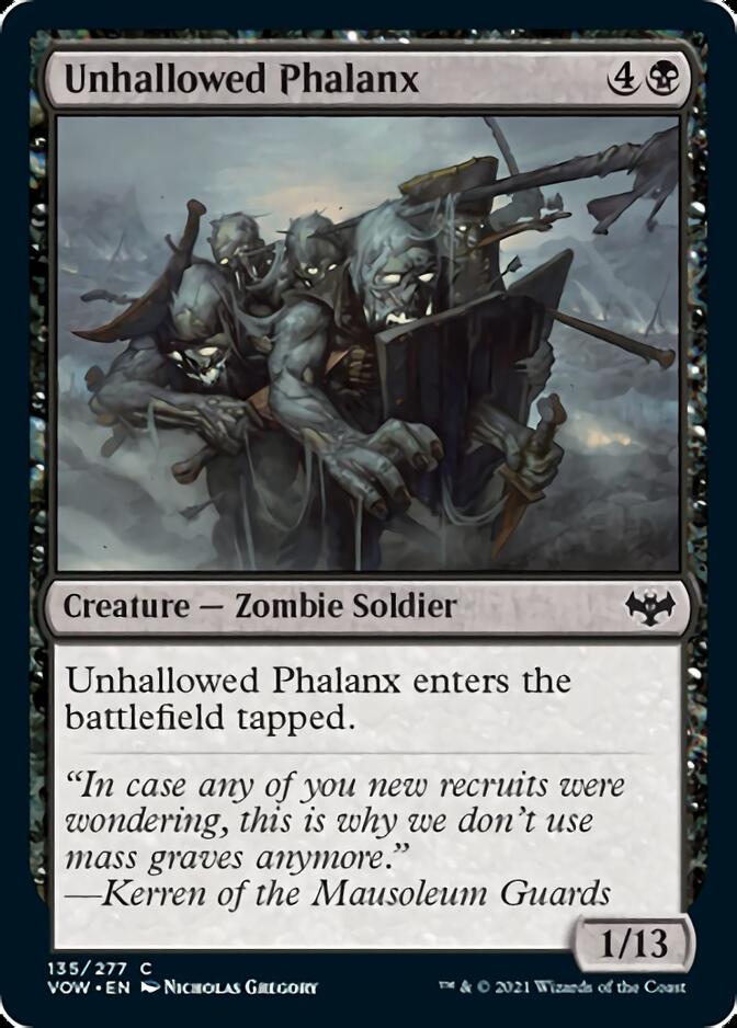 Unhallowed Phalanx [Innistrad: Crimson Vow] | Good Games Morley